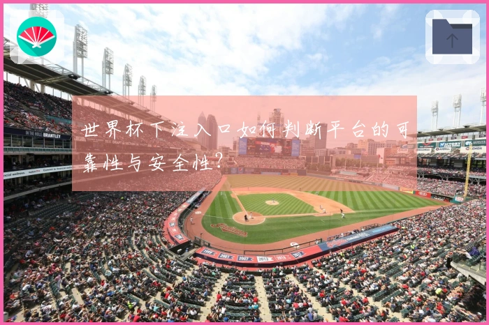 世界杯下注入口如何判断平台的可靠性与安全性？